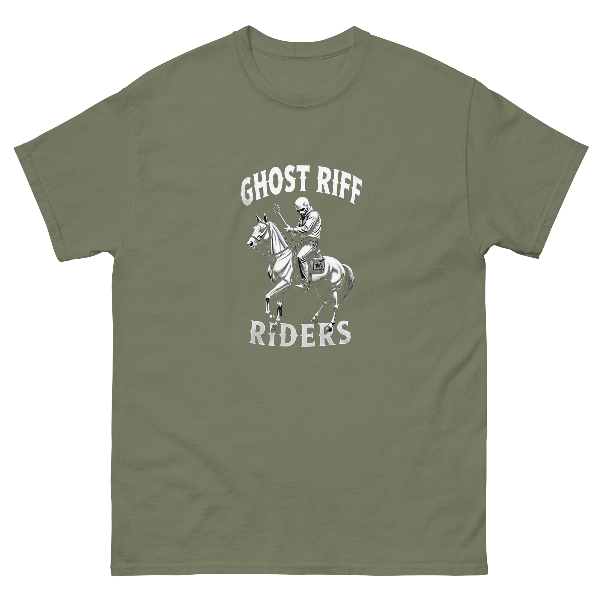 Ghoul on a Horse - Ghost Riff Riders - Unisex classic tee - Image 21