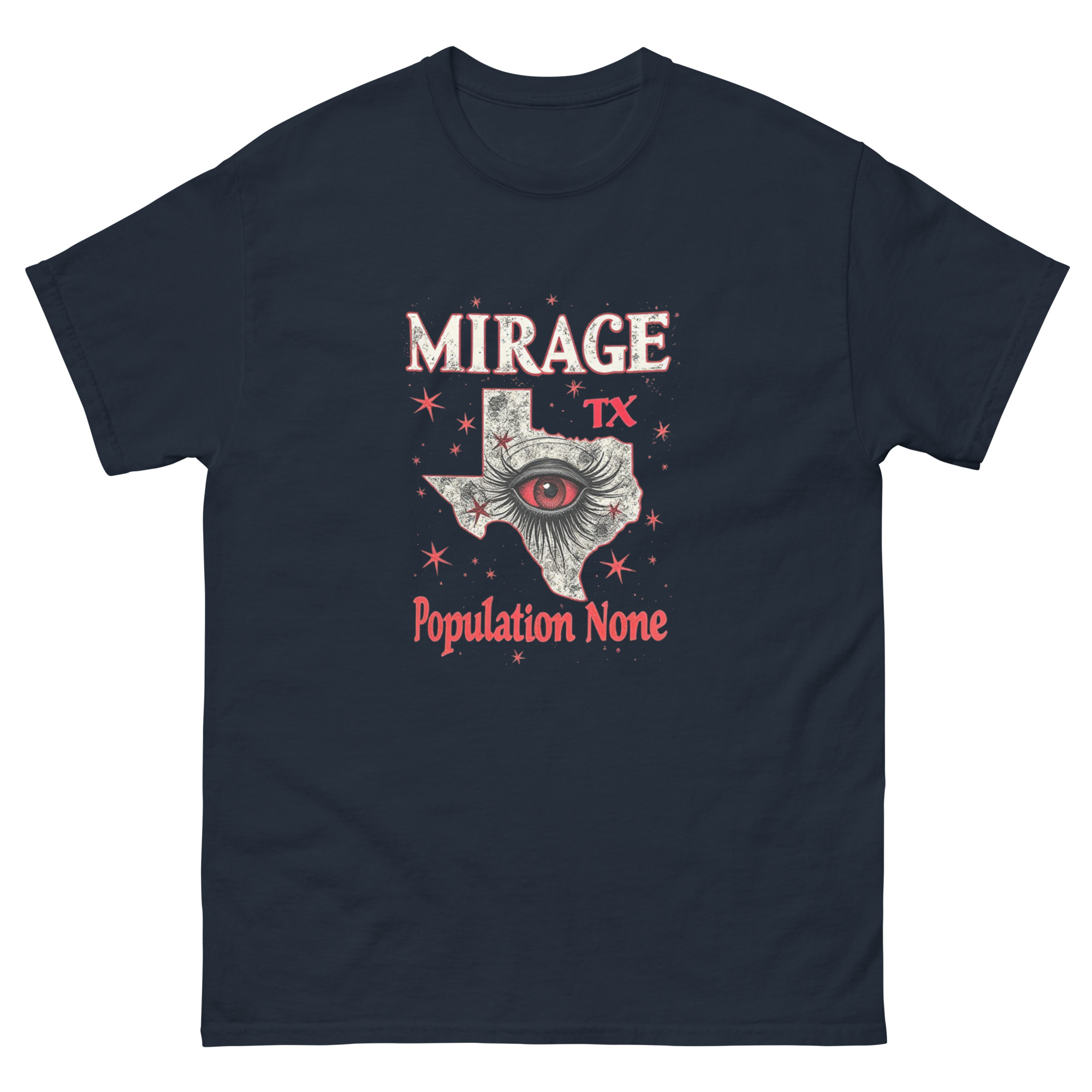 Mirage TX alt design Unisex classic tee - Image 4