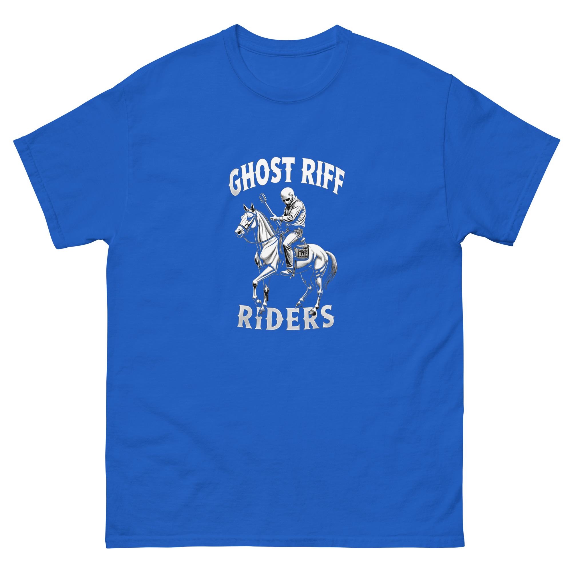 Ghoul on a Horse - Ghost Riff Riders - Unisex classic tee - Image 15