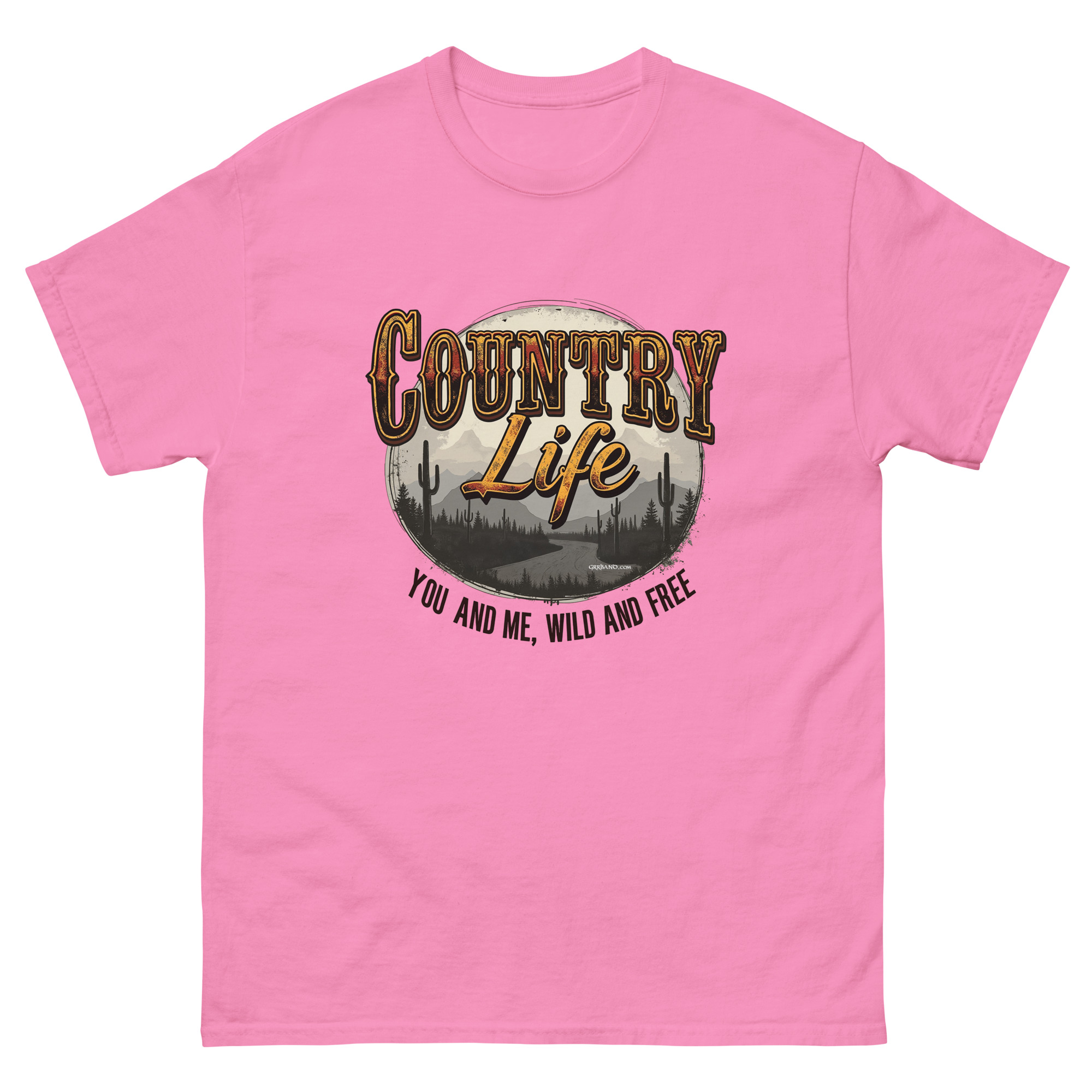 Country Life - Lyrics Shirt - Unisex classic tee - Image 16