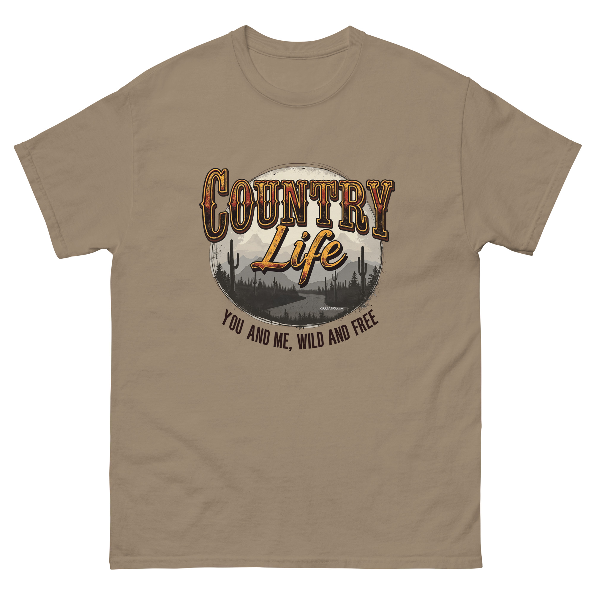 Country Life - Lyrics Shirt - Unisex classic tee - Image 14