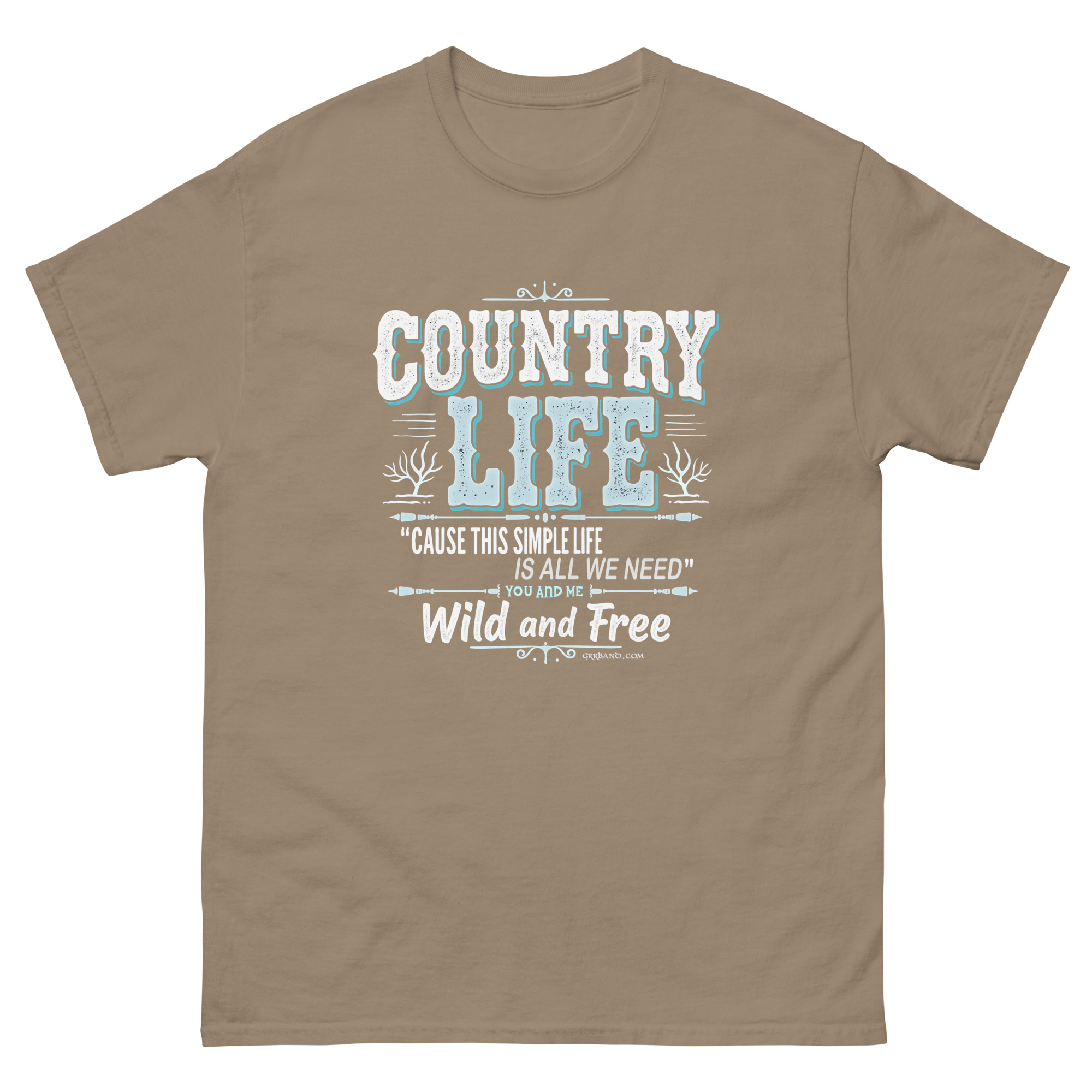 Country Life - Lyrics Shirt 2 - Unisex classic tee - Image 19