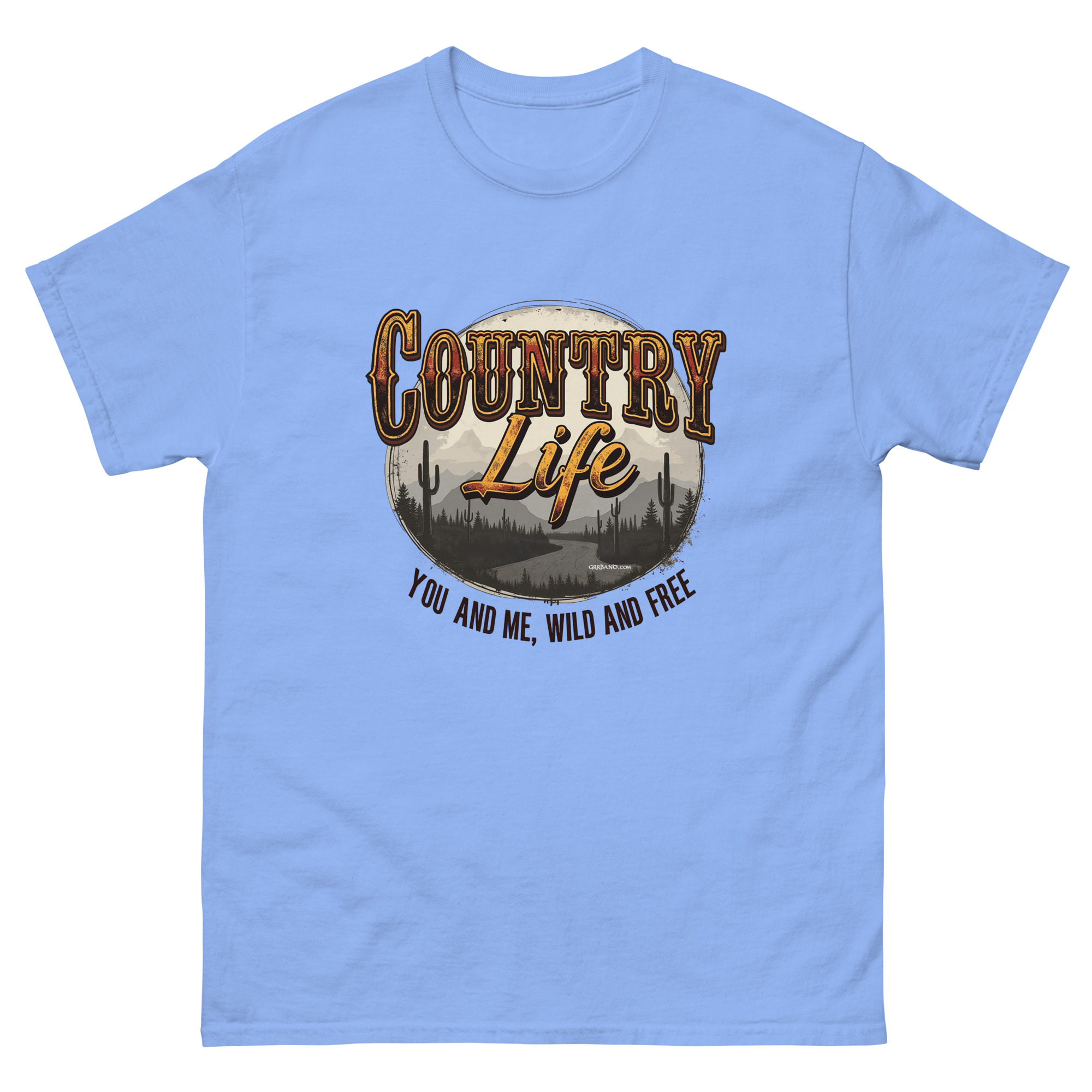Country Life - Lyrics Shirt - Unisex classic tee - Image 18