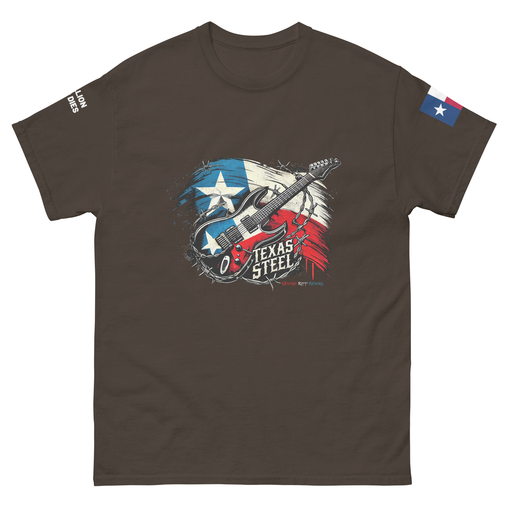 Texas Steel - Album Art - Rebellion Never Dies -Unisex classic tee - Image 17