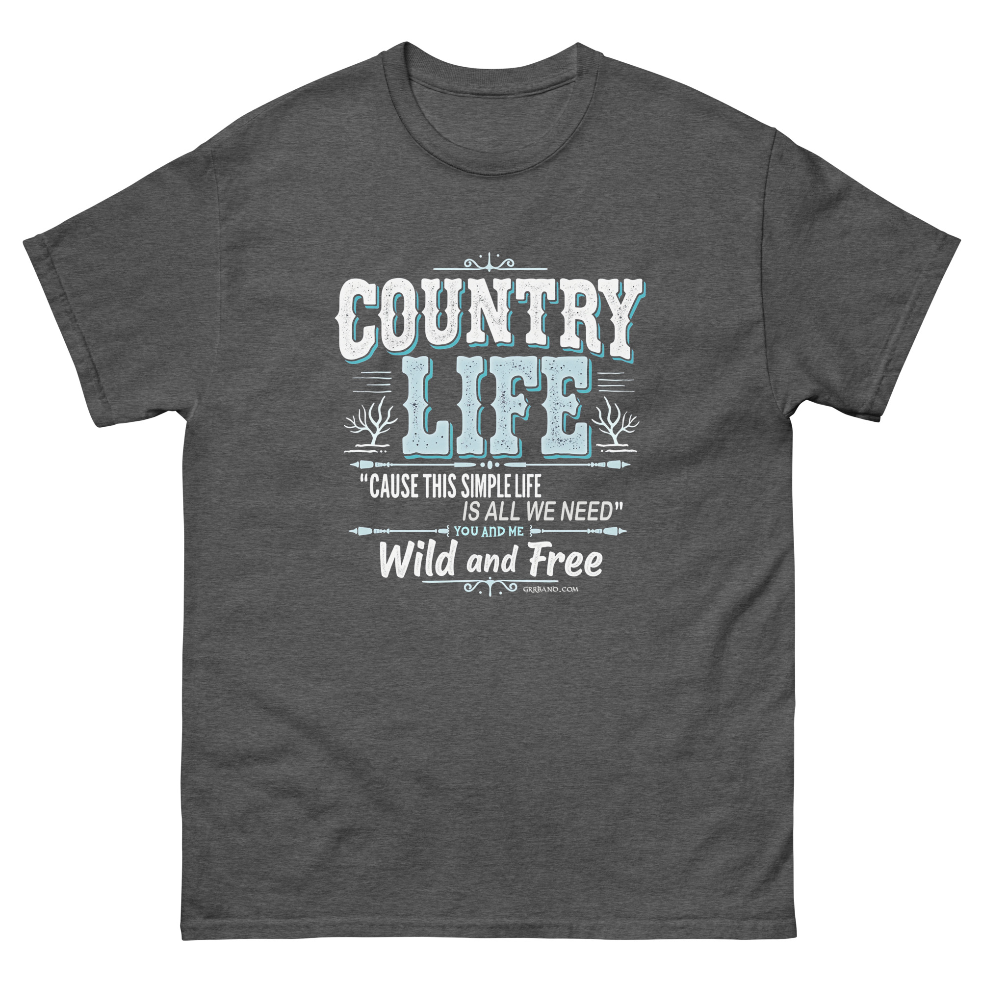 Country Life - Lyrics Shirt 2 - Unisex classic tee - Image 13