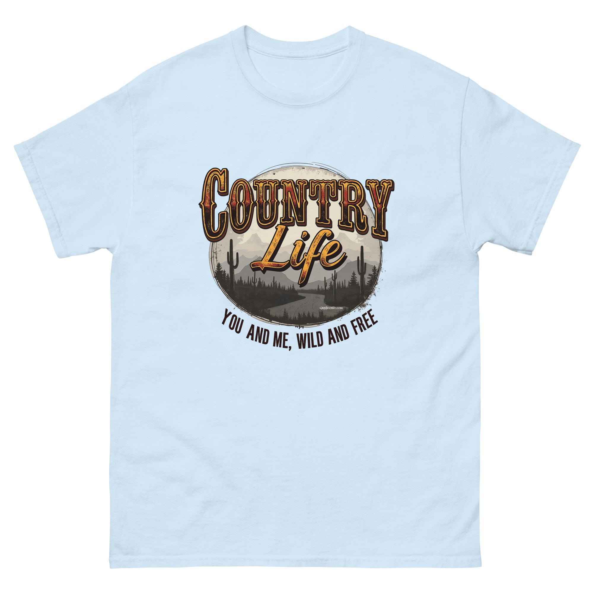 Country Life - Lyrics Shirt - Unisex classic tee - Image 27