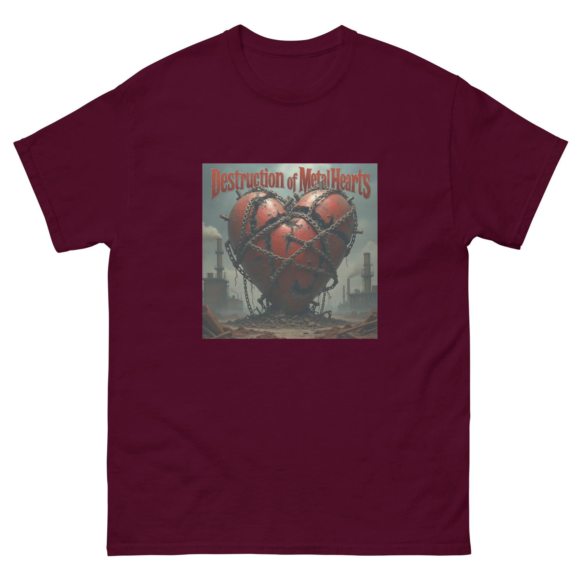 Destruction of Metal Hearts - Album Shirt - Unisex classic tee - Image 2