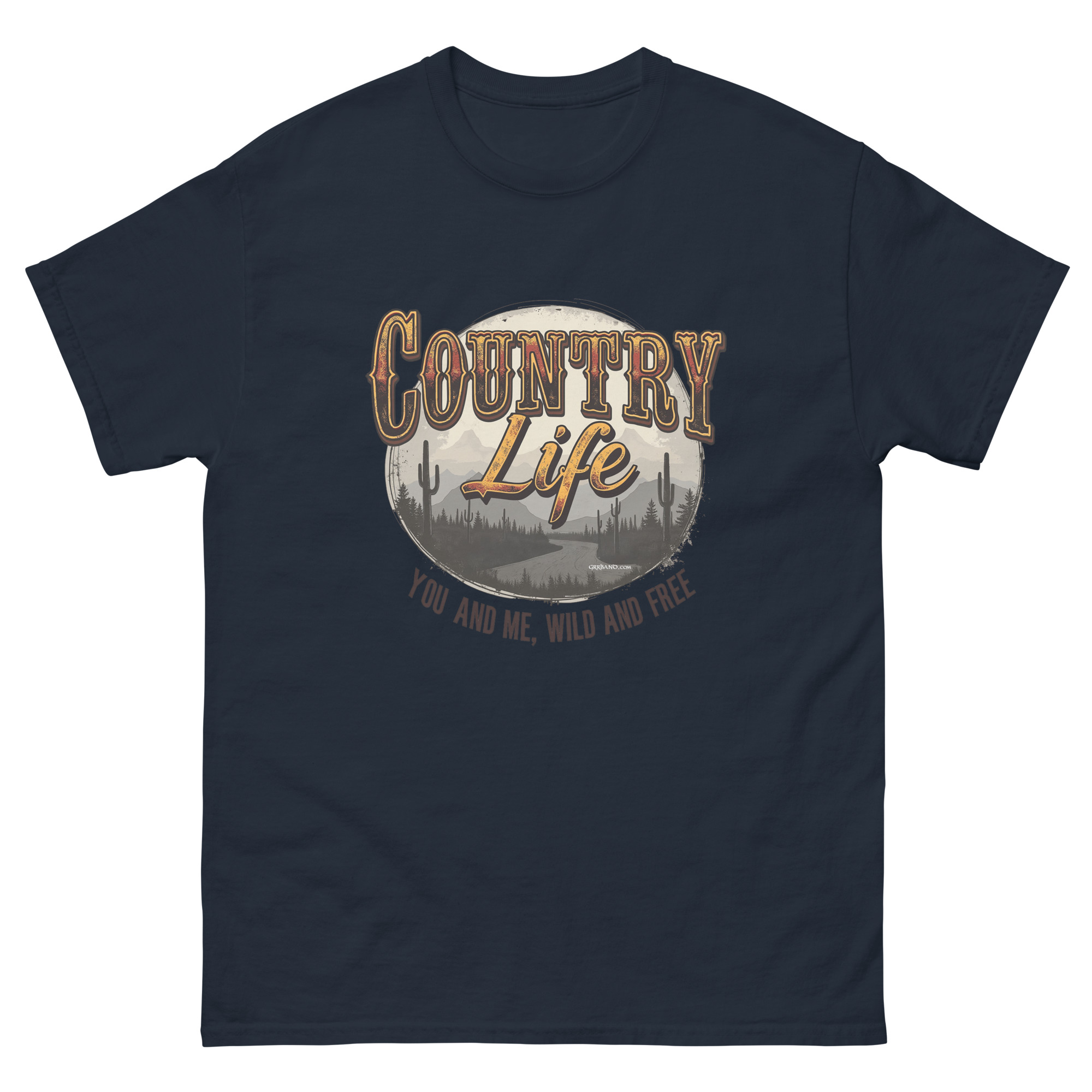 Country Life - Lyrics Shirt - Unisex classic tee - Image 6