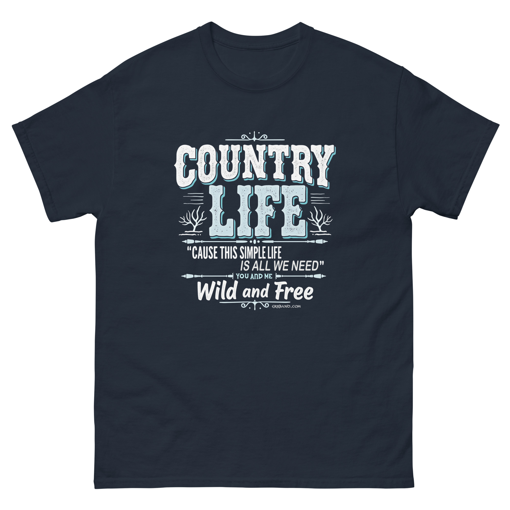 Country Life - Lyrics Shirt 2 - Unisex classic tee - Image 5