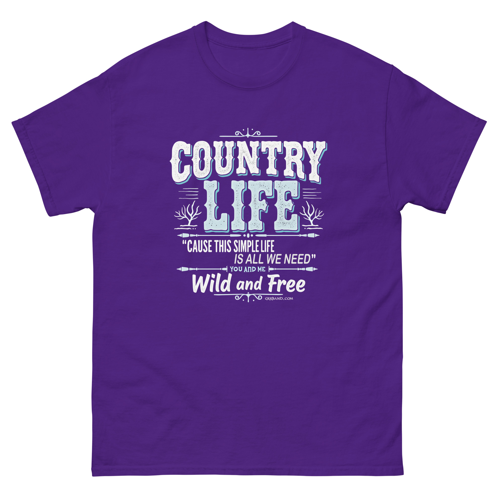 Country Life - Lyrics Shirt 2 - Unisex classic tee - Image 7