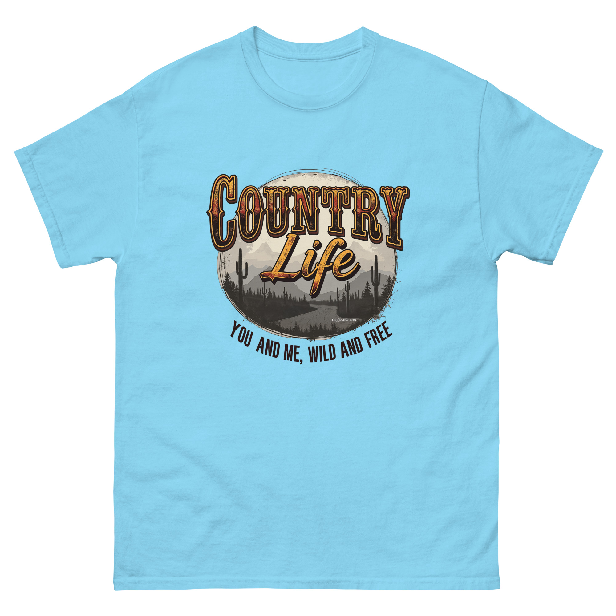 Country Life - Lyrics Shirt - Unisex classic tee - Image 23