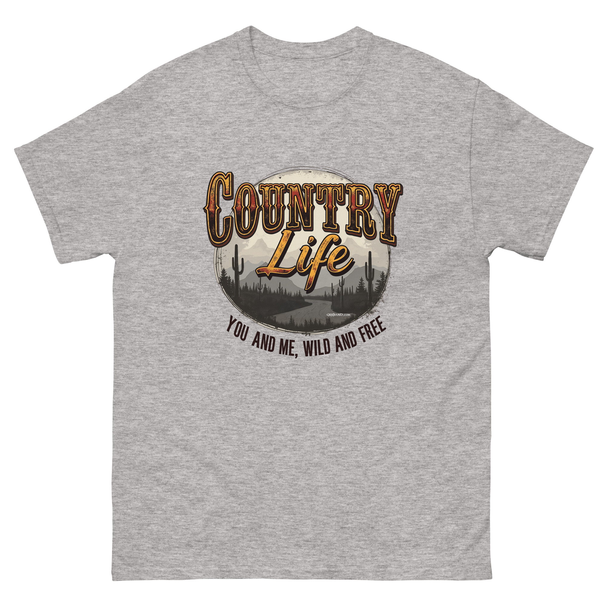 Country Life - Lyrics Shirt - Unisex classic tee - Image 20