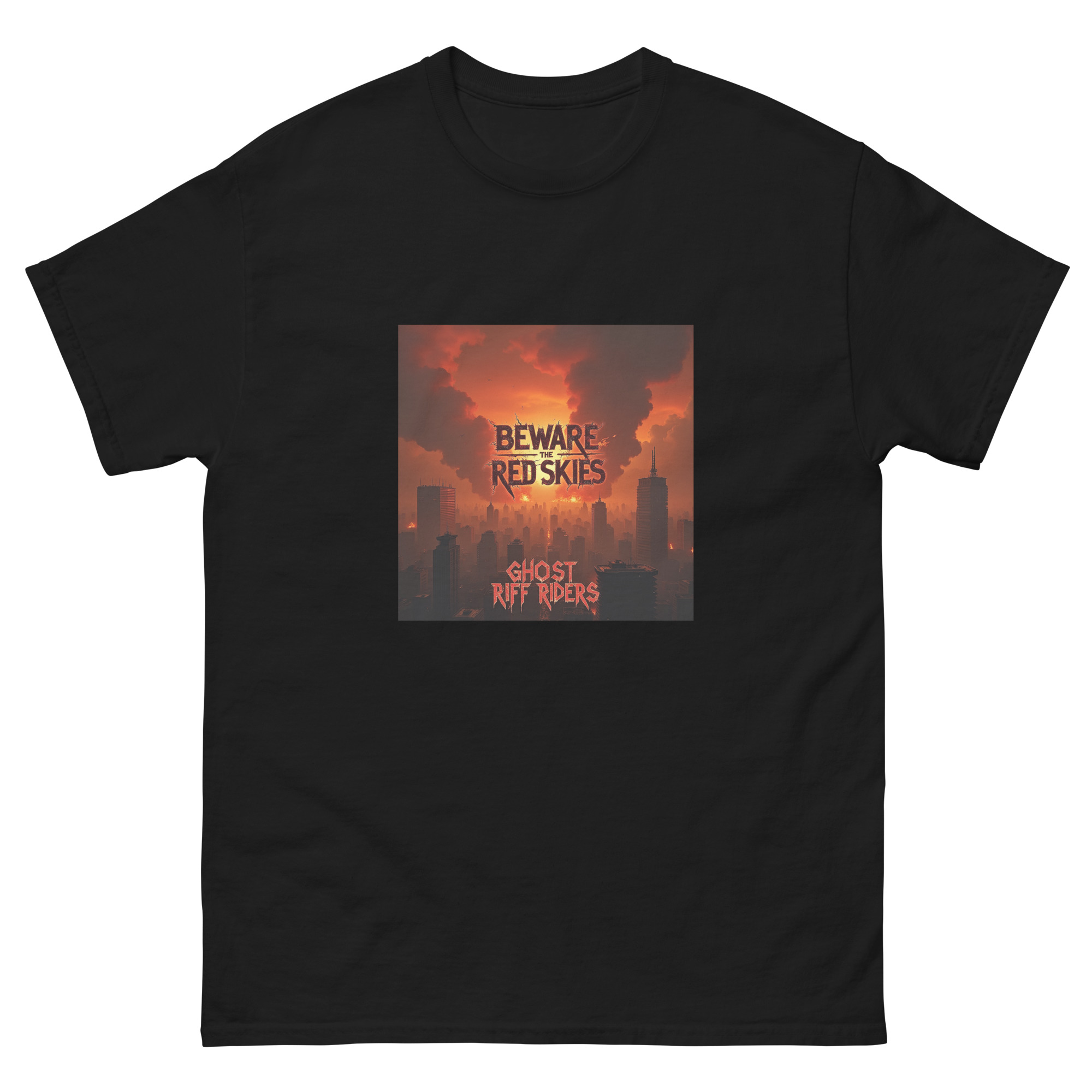 Red Skies Main Album Art - Unisex classic tee - Image 3