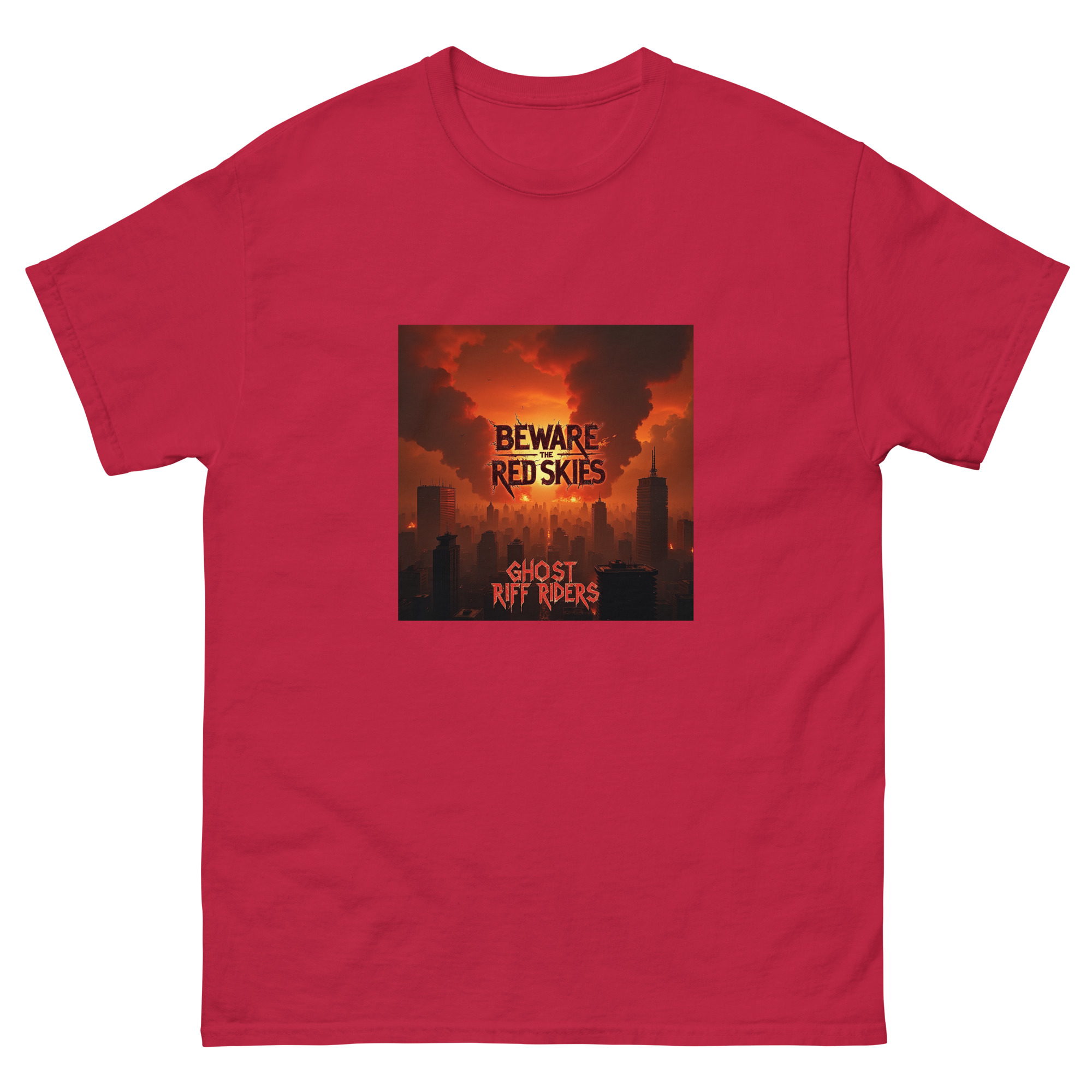 Red Skies Main Album Art - Unisex classic tee - Image 13
