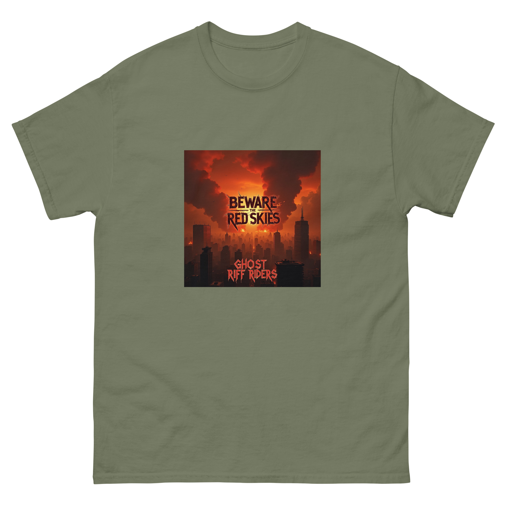 Red Skies Main Album Art - Unisex classic tee - Image 21