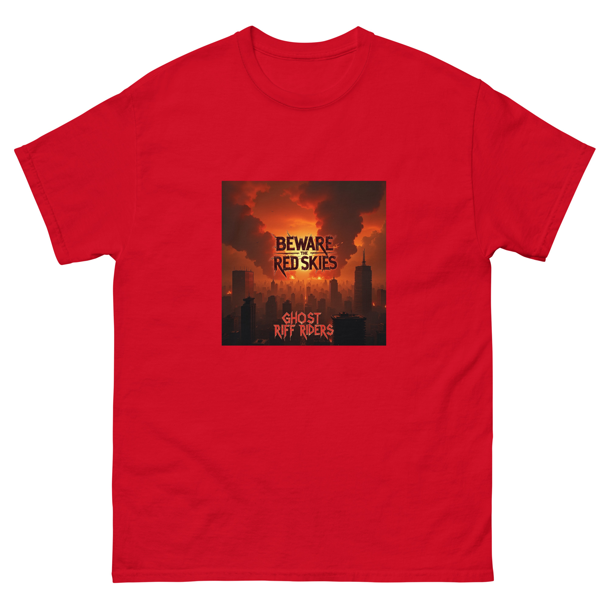 Red Skies Main Album Art - Unisex classic tee - Image 9