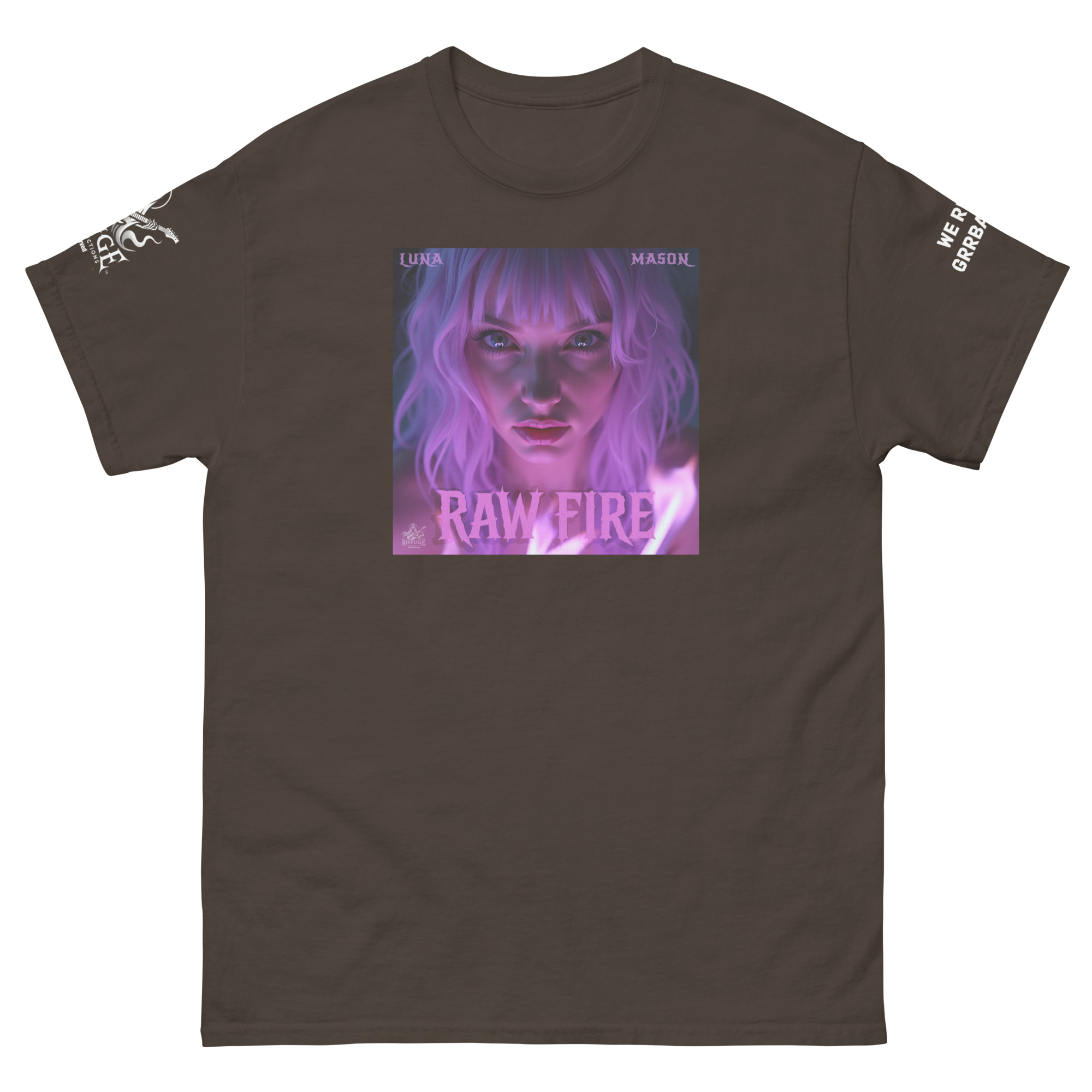 Raw Fire - Luna Mason Album T Shirt - Unisex classic tee - Image 11
