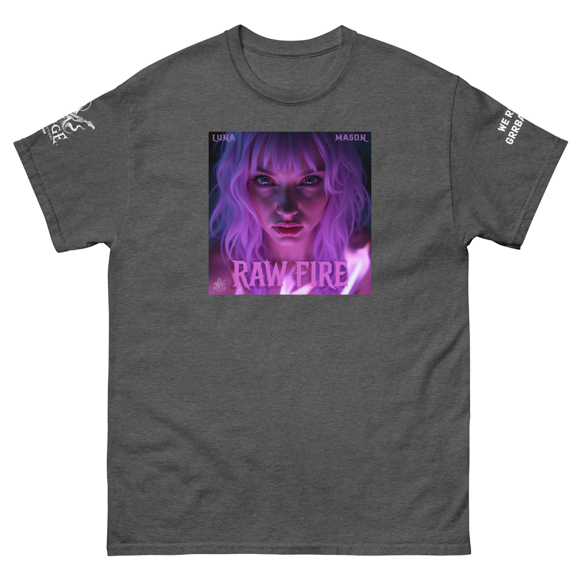 Raw Fire - Luna Mason Album T Shirt - Unisex classic tee - Image 17