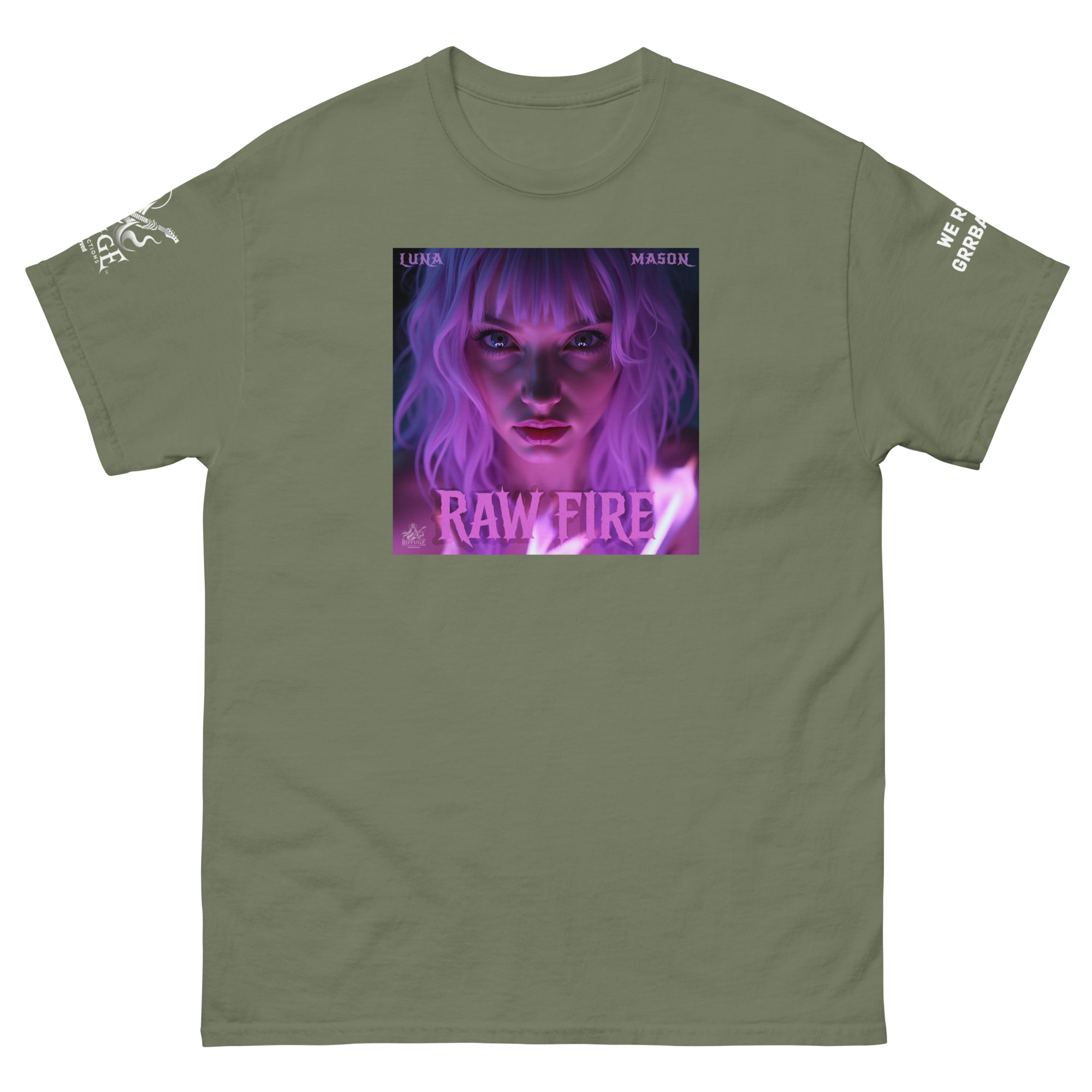 Raw Fire - Luna Mason Album T Shirt - Unisex classic tee - Image 21